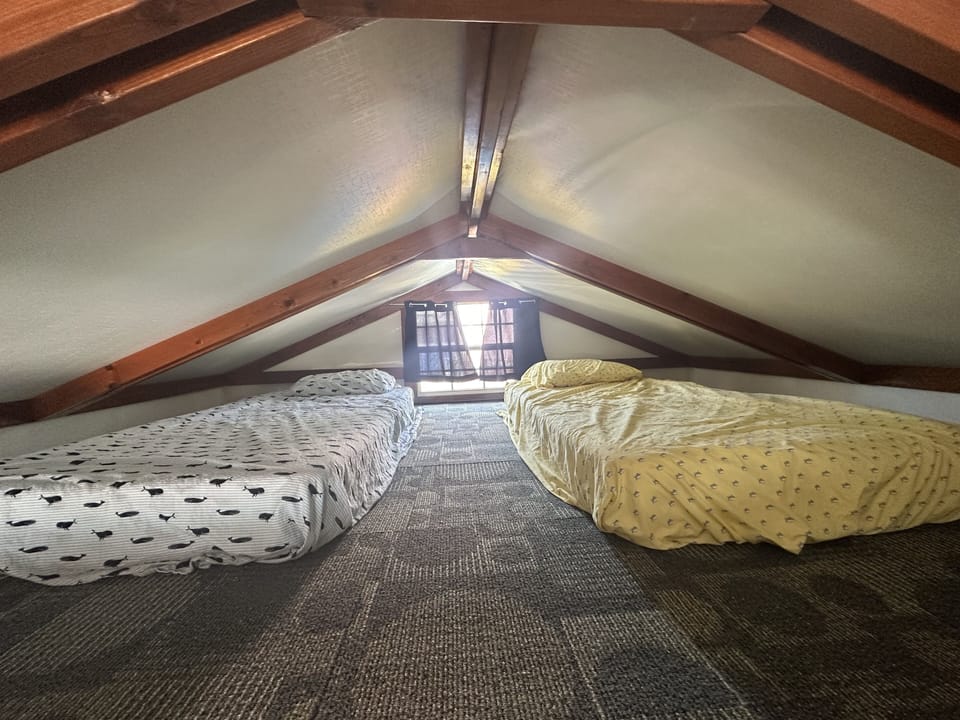 Loft with 2 twin beds 