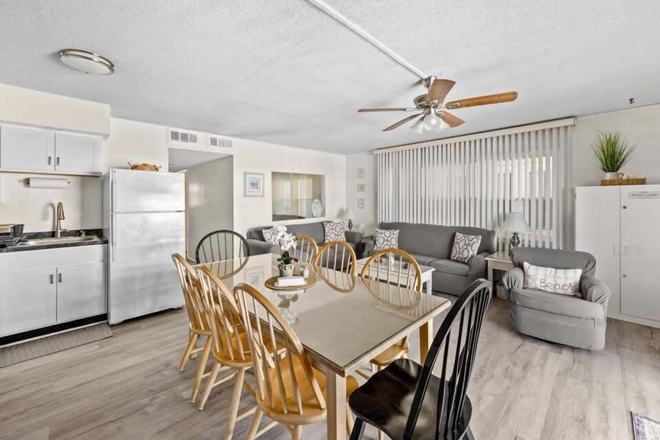Kitchen and Living Room