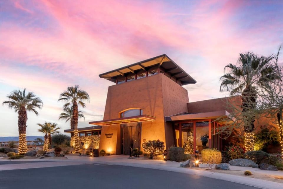 Arrive to a glowing entrance that feels instantly welcoming.