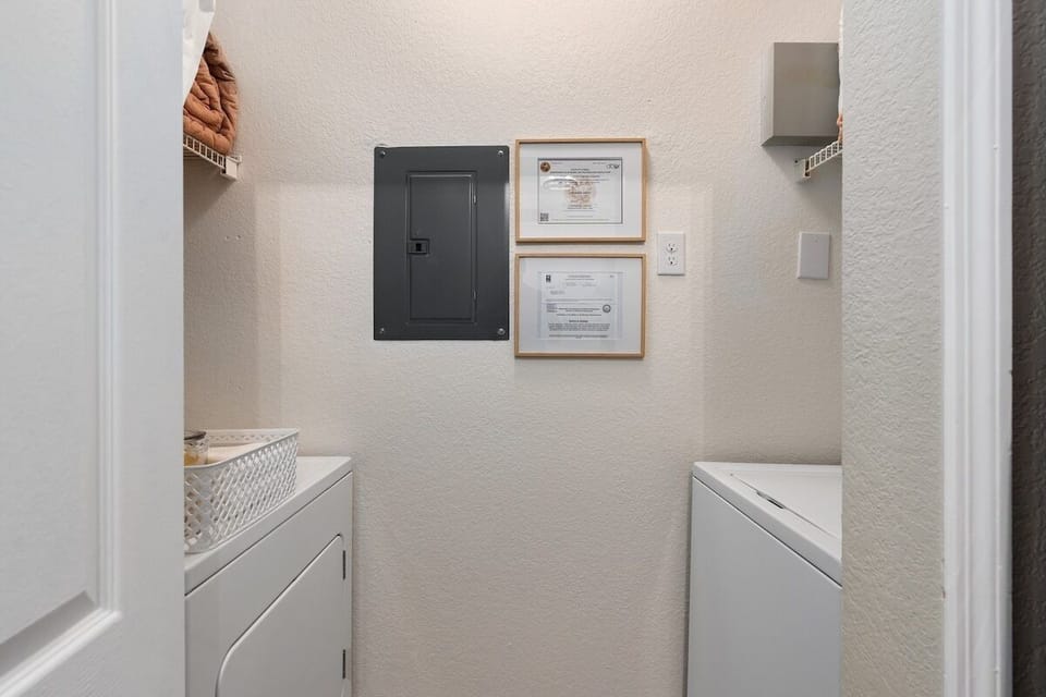 Washer and Drier easy access and usage