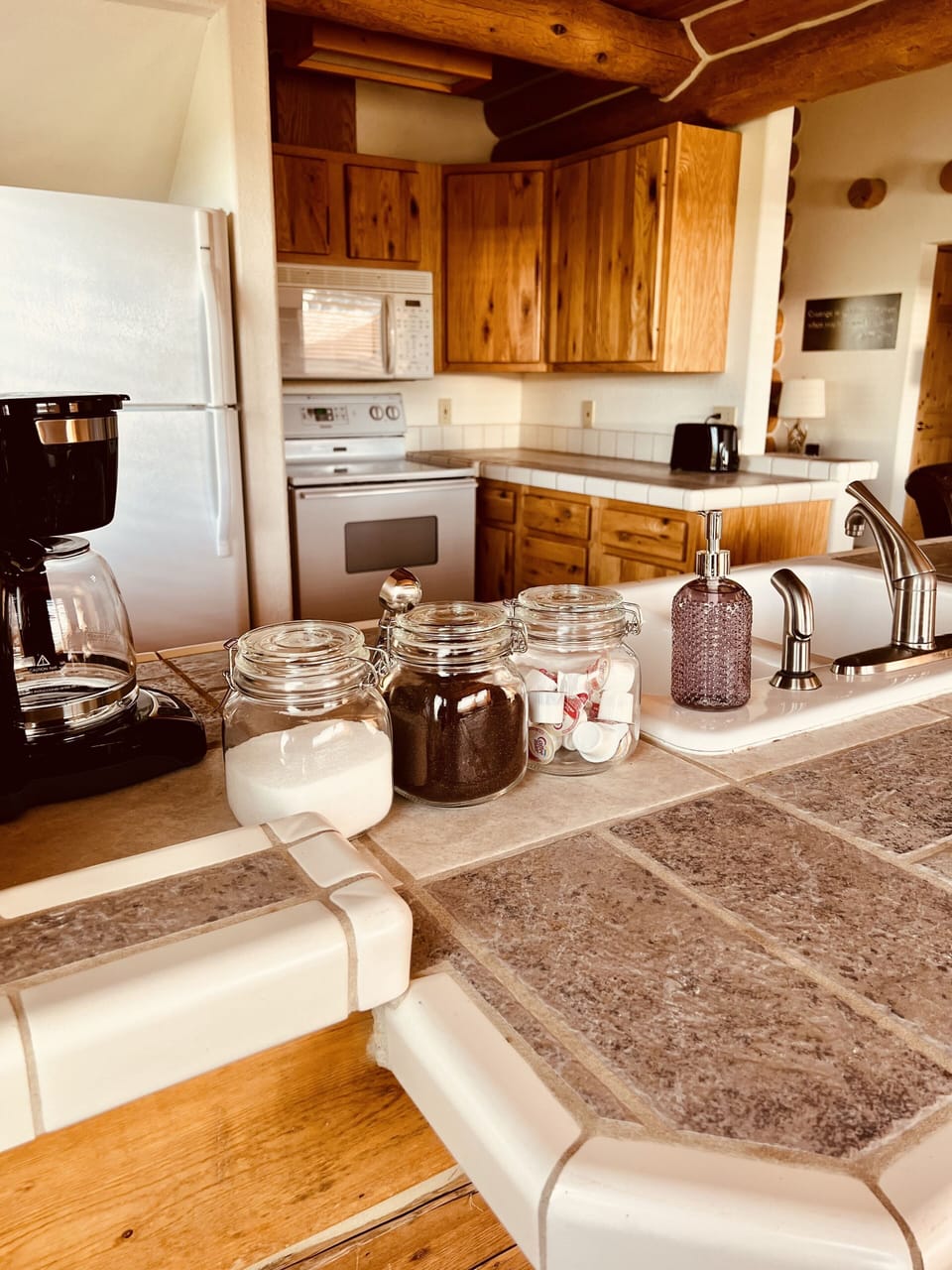 Coffee Bar in John Wayne Cabin