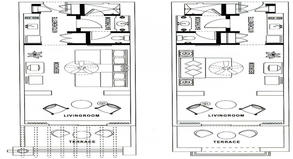 Owner Studio Suite Floorplan at the Pueblo Bonito Sunset Beach, Vacation Travel Exclusives
