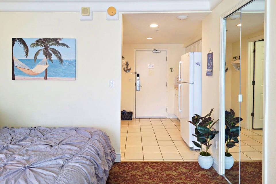 Separate kitchen and bathroom.