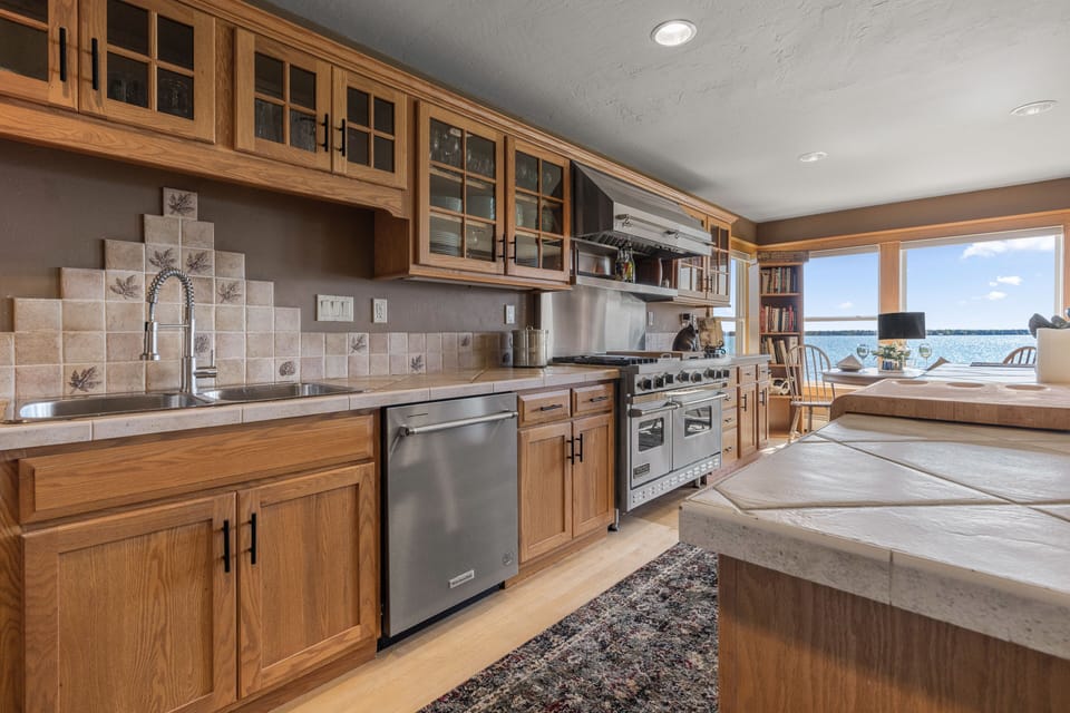 Kitchen offers all amenities and plenty of space