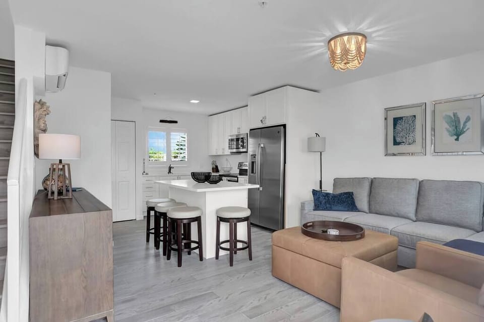 Downstairs with plenty of space to gather