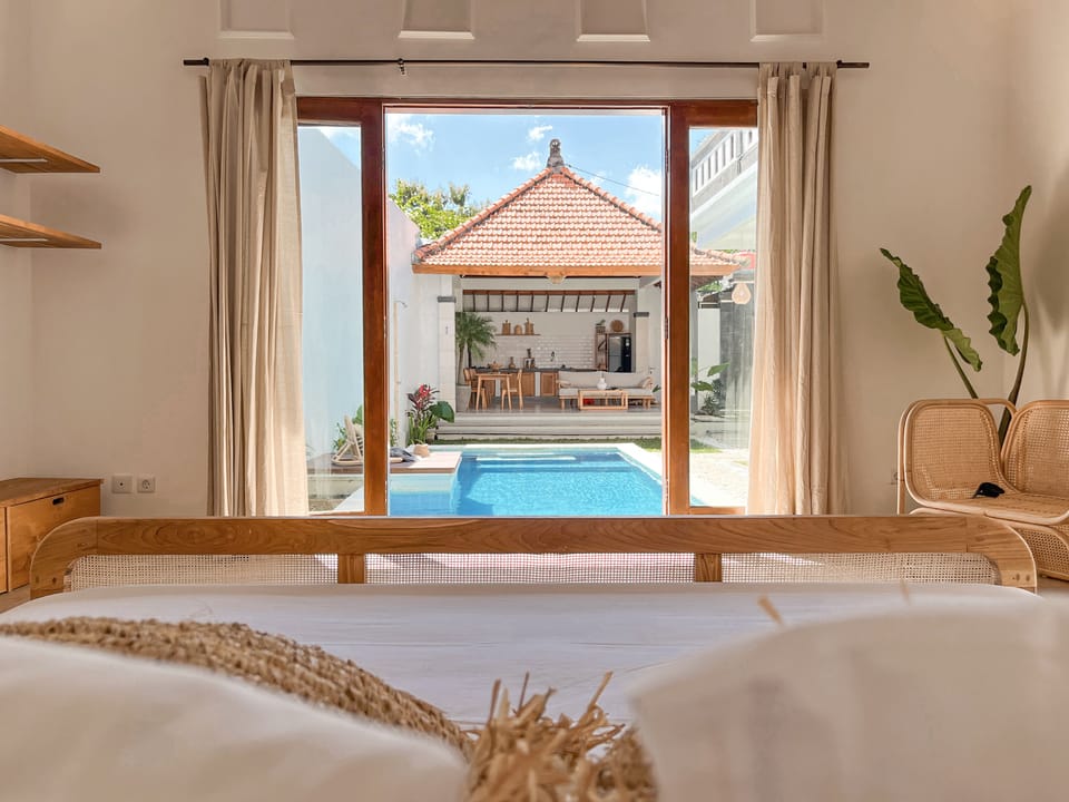 Wake up in the morning and hop right into your 3m x 7m private pool