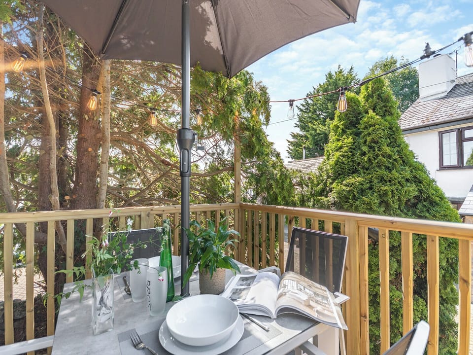 Outdoor area | Hwylfa Ddafydd, Llysfaen, near Colwyn Bay