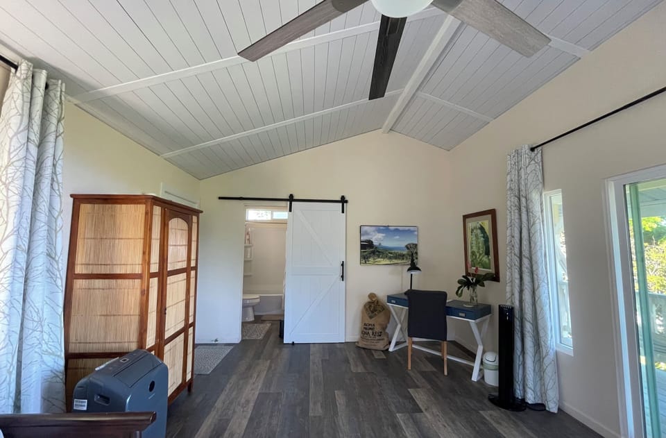 Barn door for the bathroom
