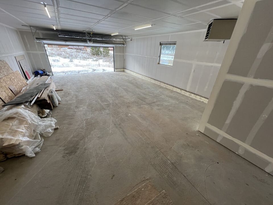Heated garage for winter use only