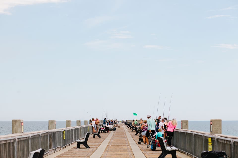 Pensacola Beach Pier offers some of the best fishing in the city