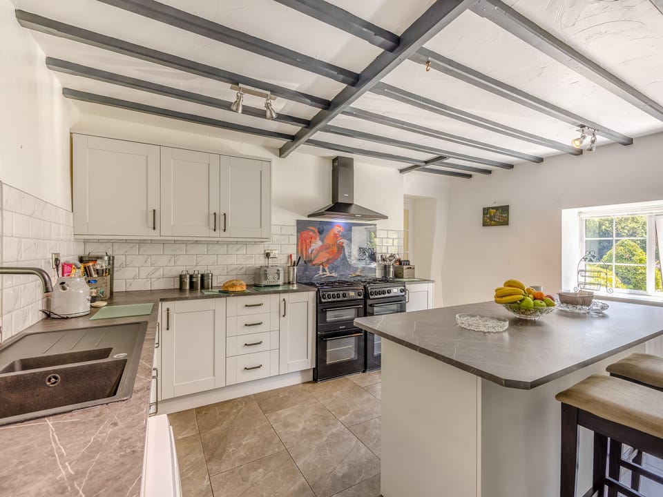 Kitchen | The Farmhouse - Pen y Bryn Farm and Holiday Cottages, Betws Yn Rhos