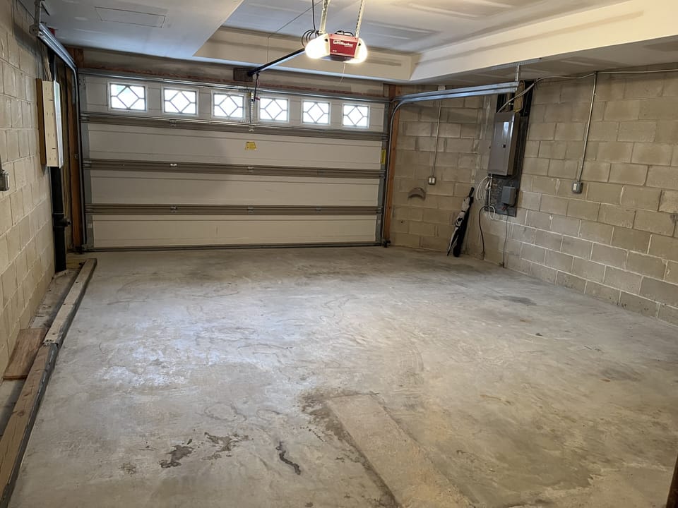 Two-car garage