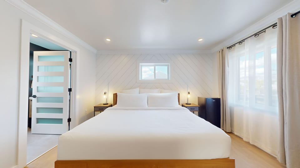 Modern style king bedroom