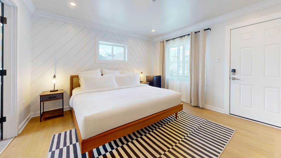 Modern style king bedroom