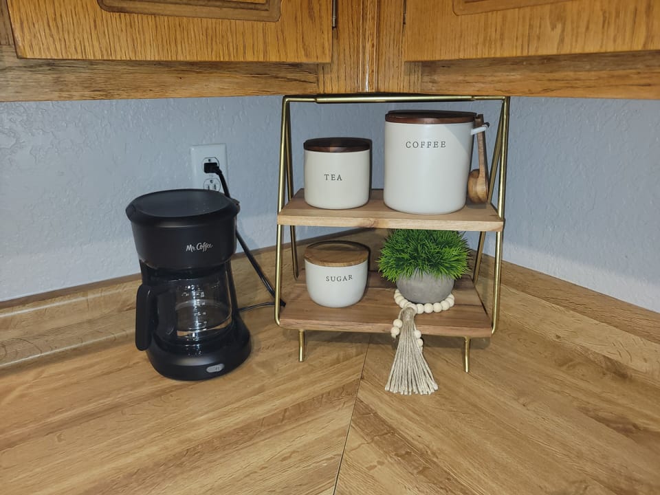 Complimentary coffee & tea