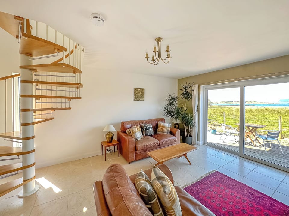 Living room | Sealladh Apartment - Lurach, Port Appin, near Appin