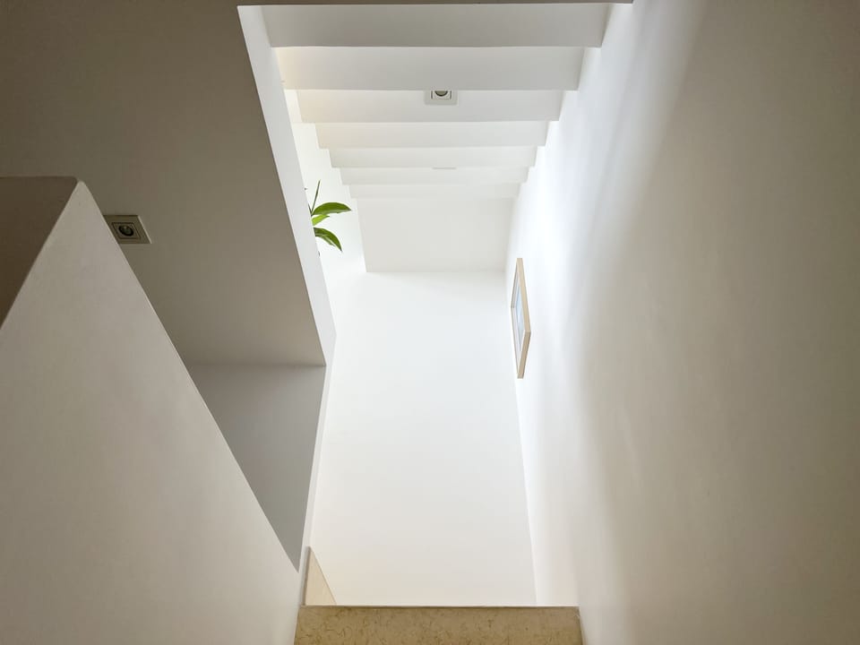 Clean architectural lines throughout