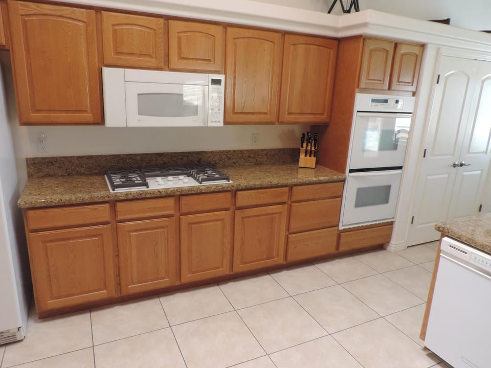 Large, very functional kitchen area. Refrigerator is to the left