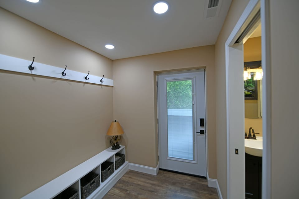 Walk out Basement Level Primary Suite Deck Access