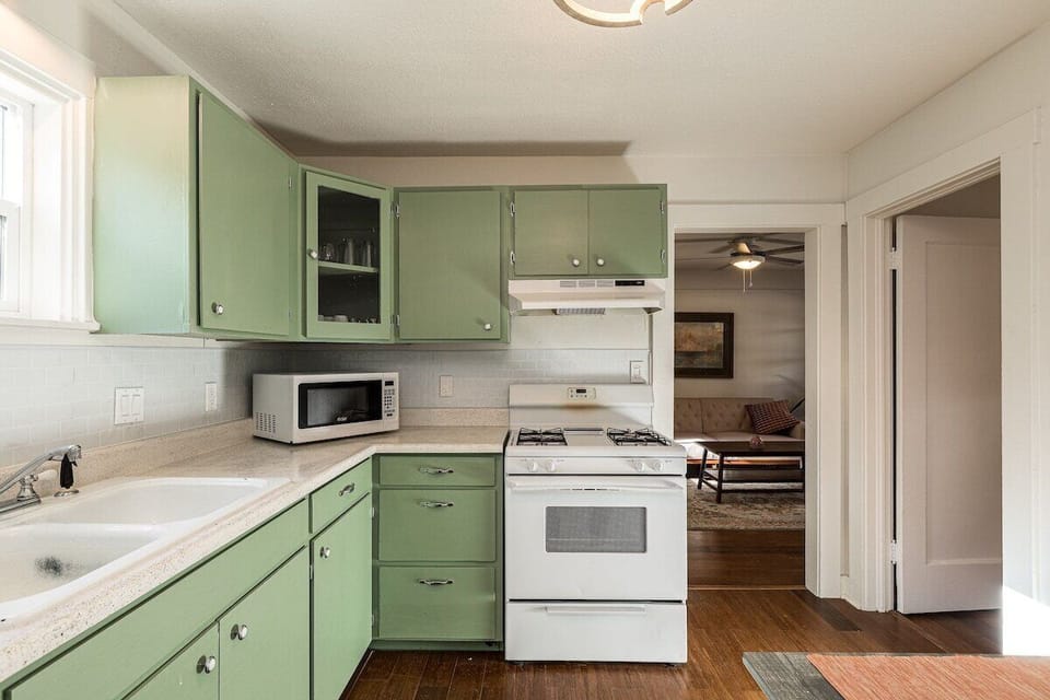 Private full-sized kitchen