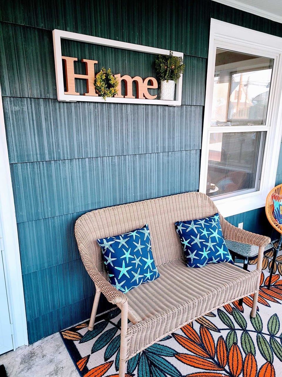 Hang out in the enclosed porch