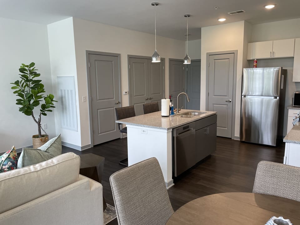 This apartment was just built and you can tell. :) 