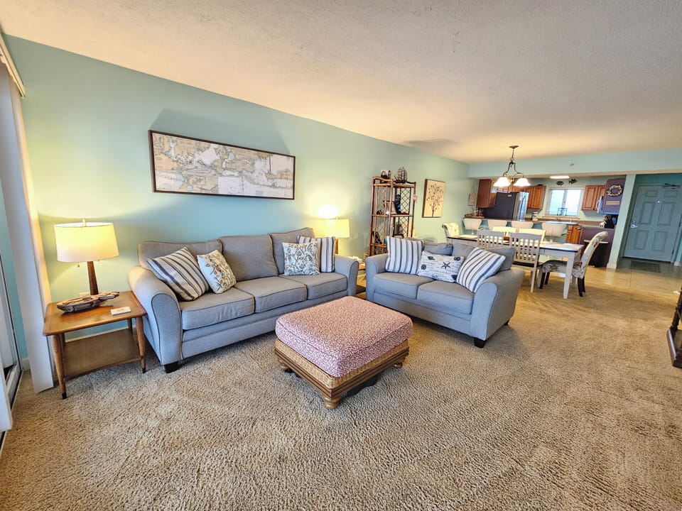 Living Area w/New Sofas