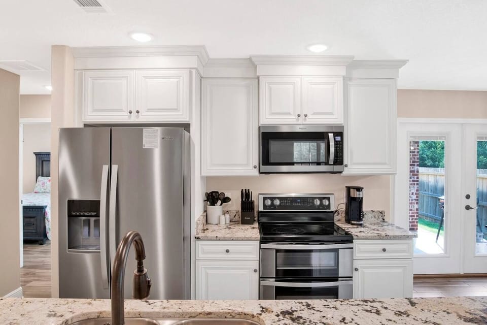 New stainless appliances