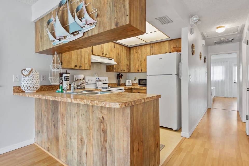 Fully equipped kitchen
