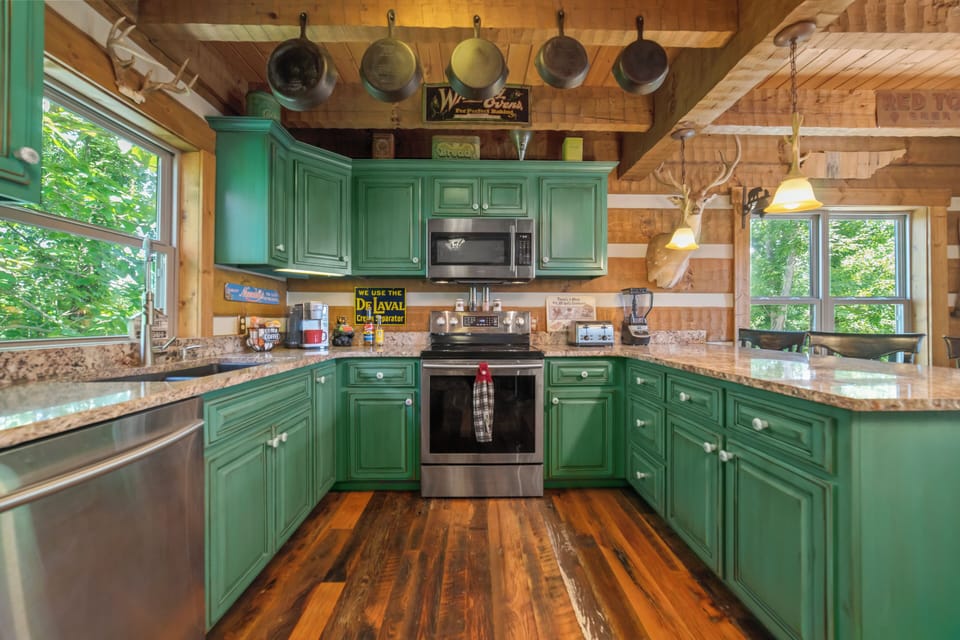 Fully stock kitchen