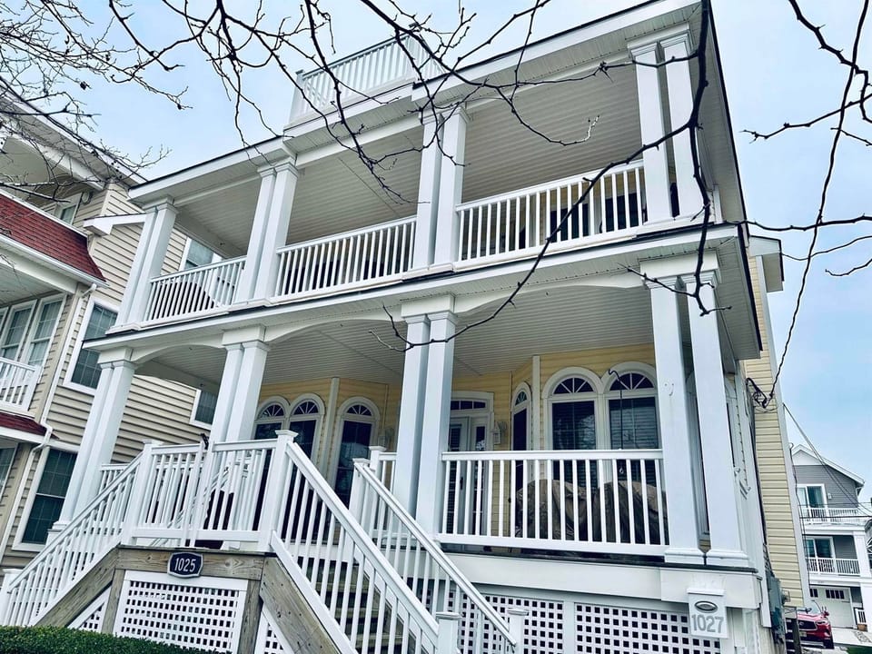 Front view from Central Avenue