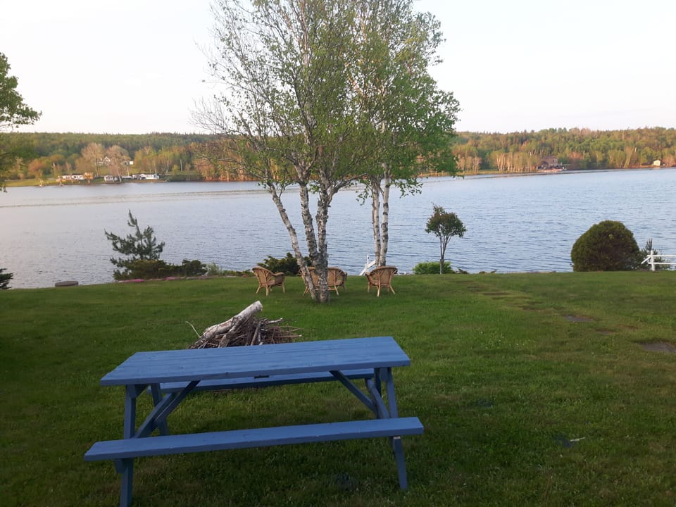 Fire Pit & Sitting Area