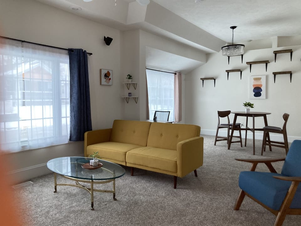Living Room w/ 50" Smart TV