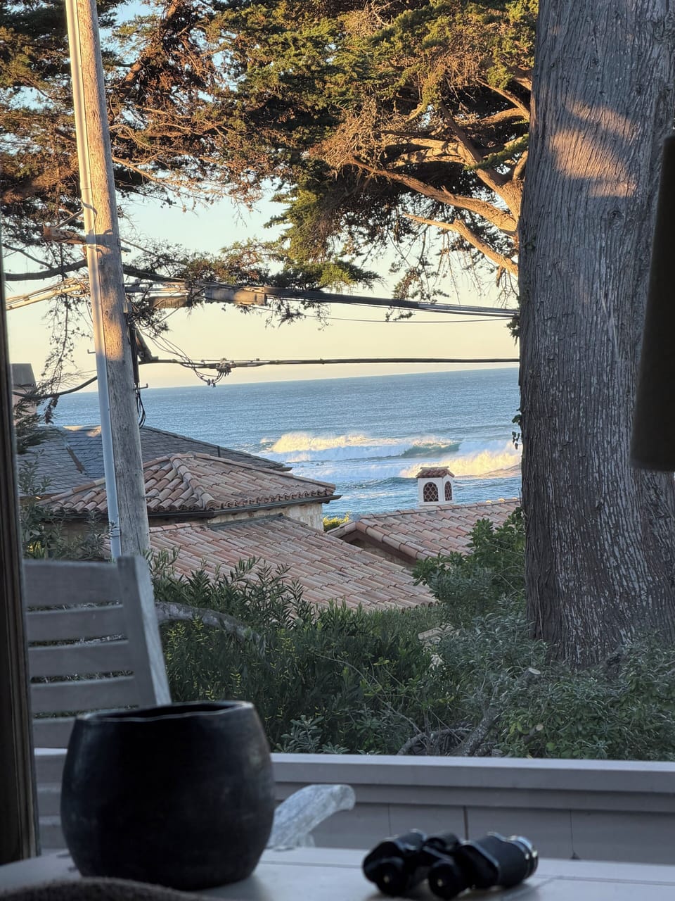 Living room in the morning