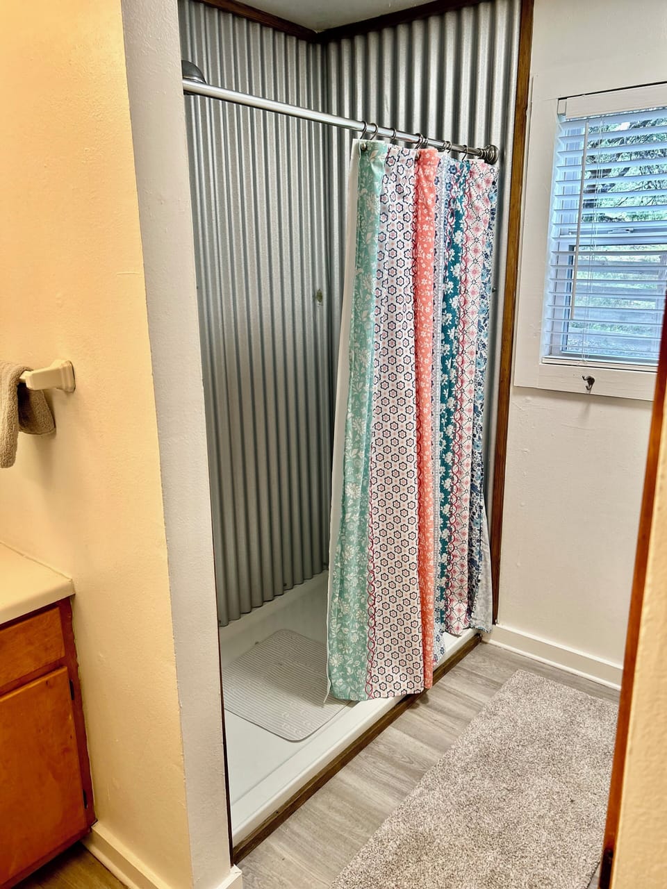 Walk in shower