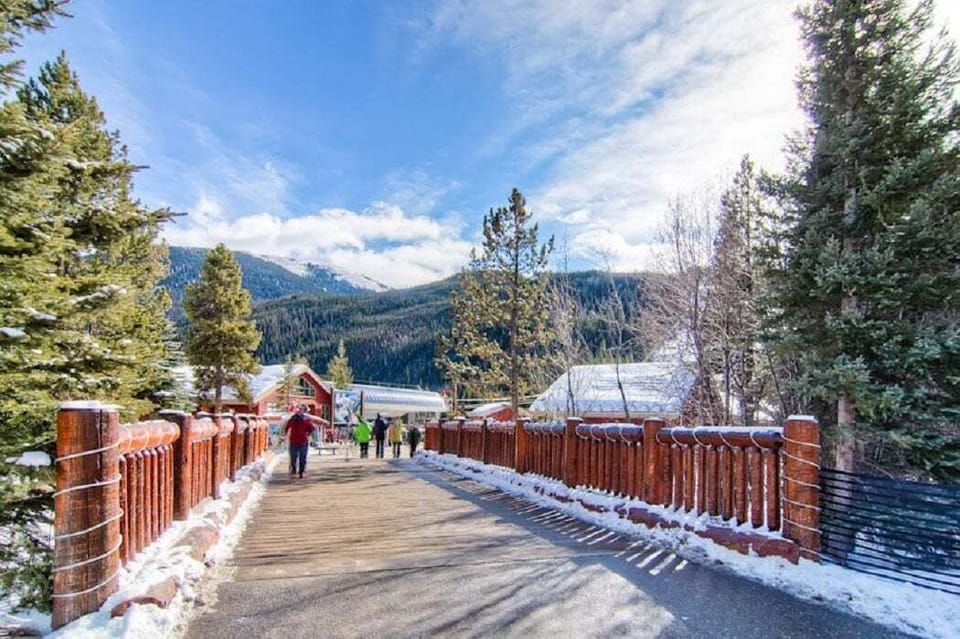 River Run pedestrian bridge to Gondola
