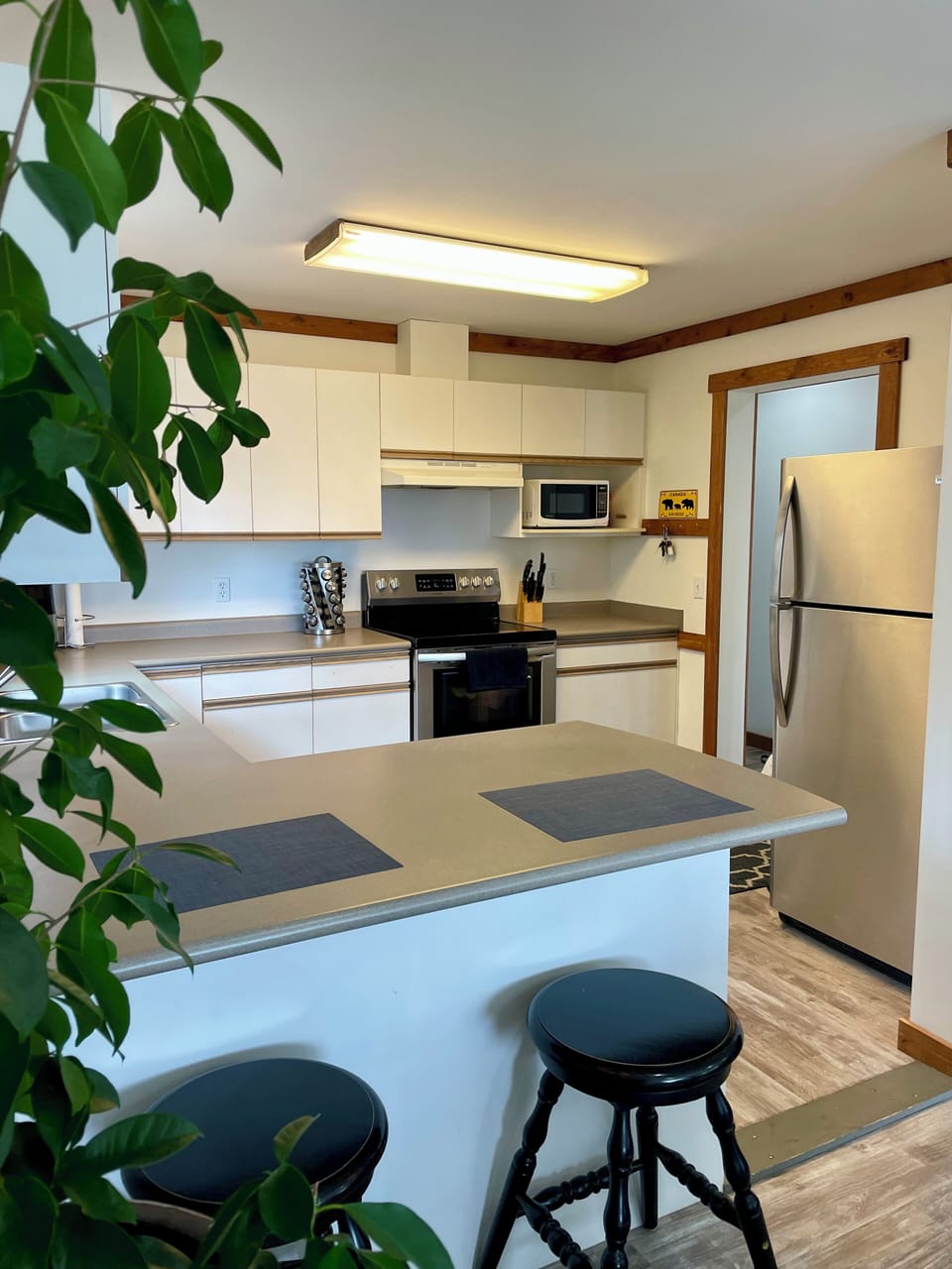 Fully equipped kitchen