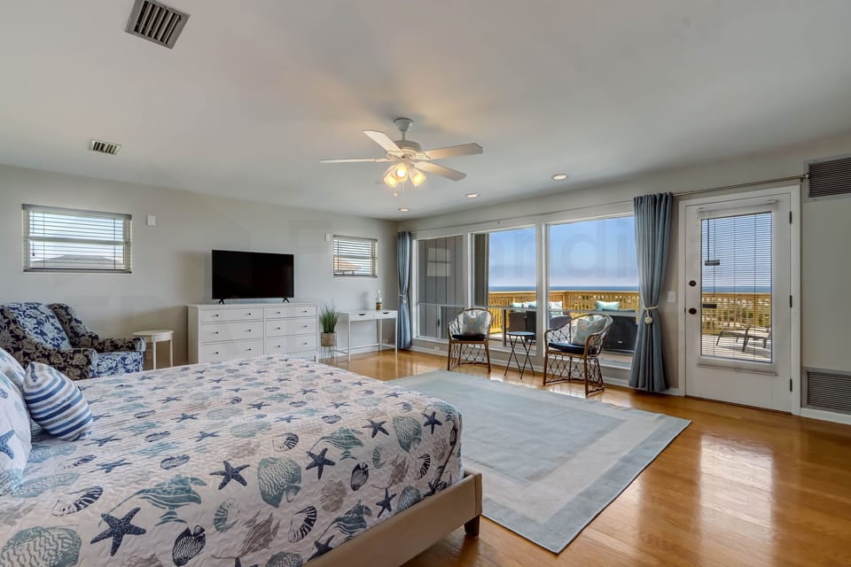 Master Bedroom with Ocean View