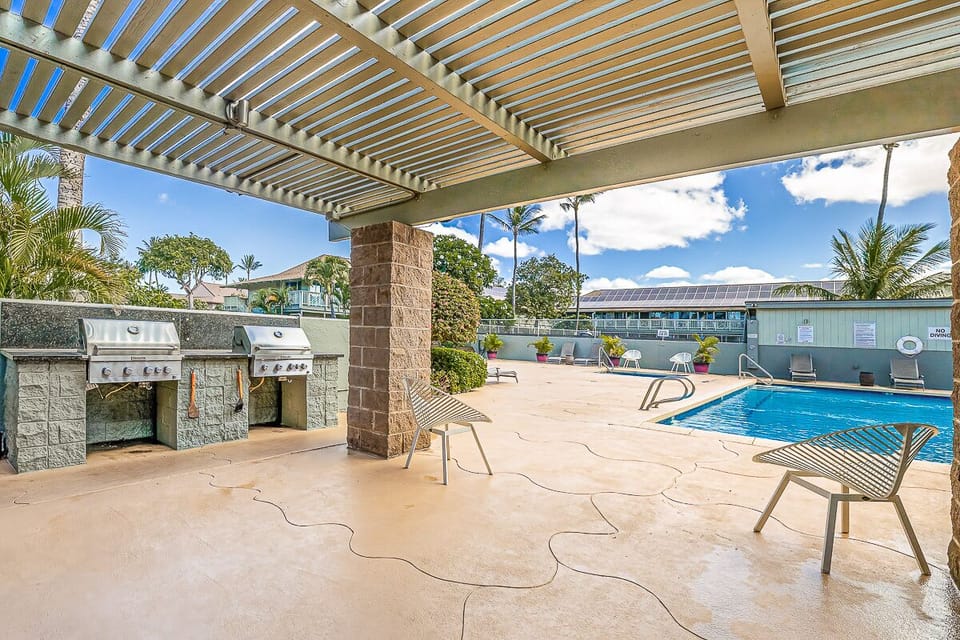 BBQ grills available for guests