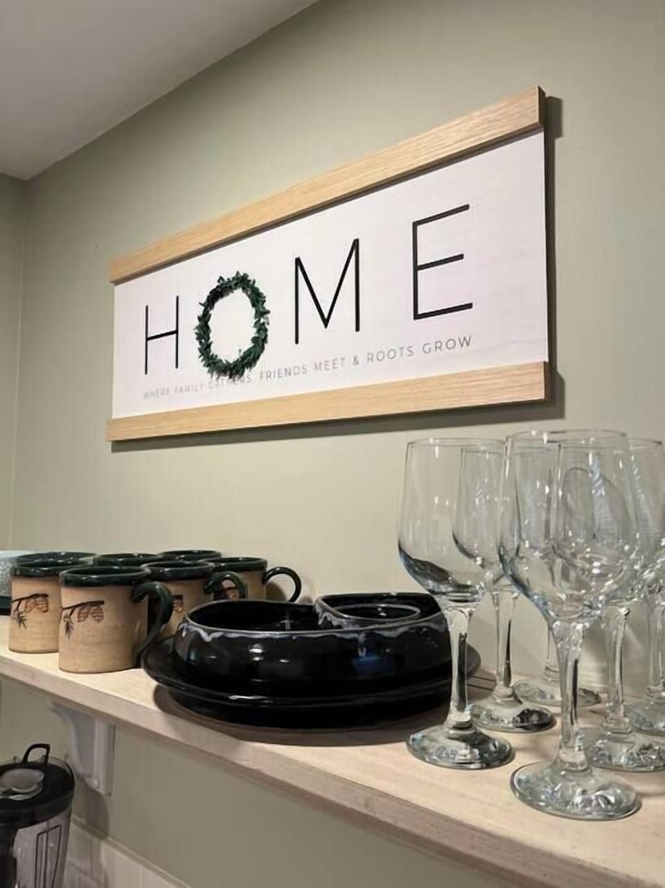 Very homey feel in a historical setting