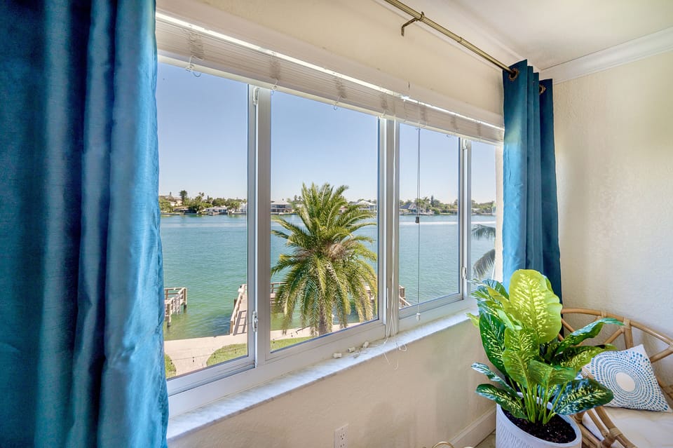 View of intracoastal waters from Living Room 