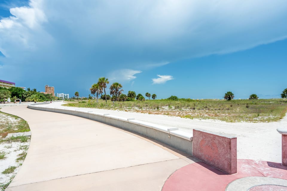 Beach path on Treasure Island