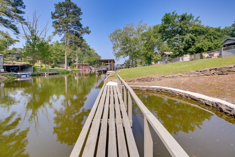 Lakefront | Private Dock | Pets Welcome w/ Fee