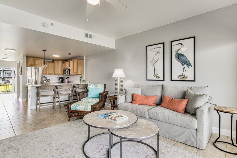 Enjoy a lot of natural light with patios on the front and back of the townhome. Enjoy open spaces with your family as you cook in the kitchen.