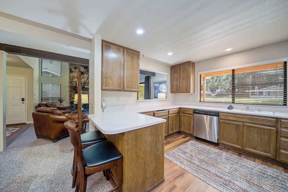 bright and open kitchen