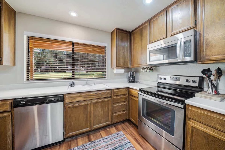 stainless steel appliances