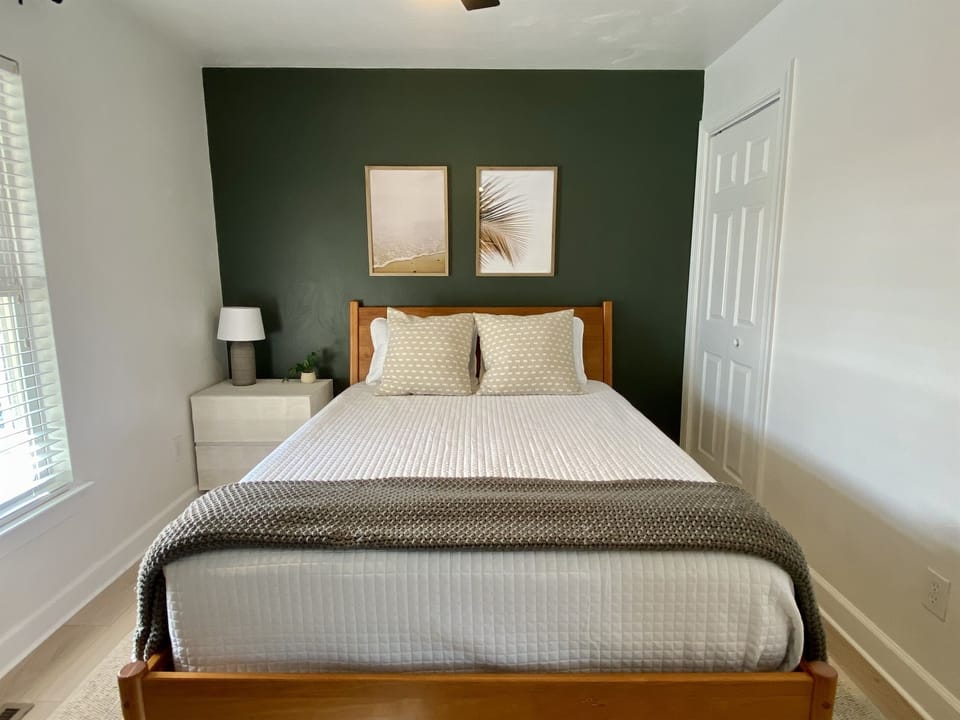 bedroom #3: 2nd floor queen