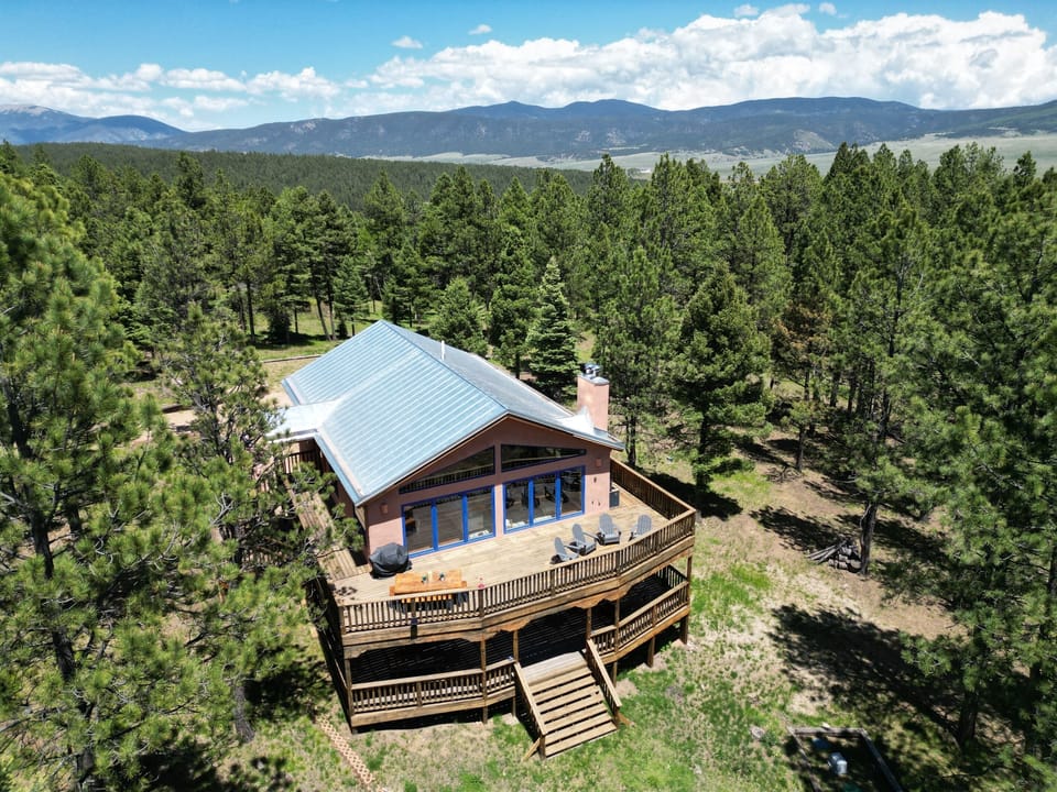 View from above shows the solitude you'll enjoy