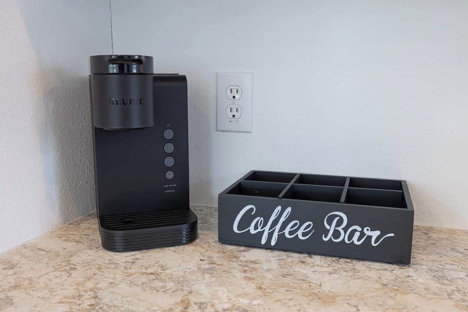 Fill the air with the comforting aroma of freshly brewed coffee.