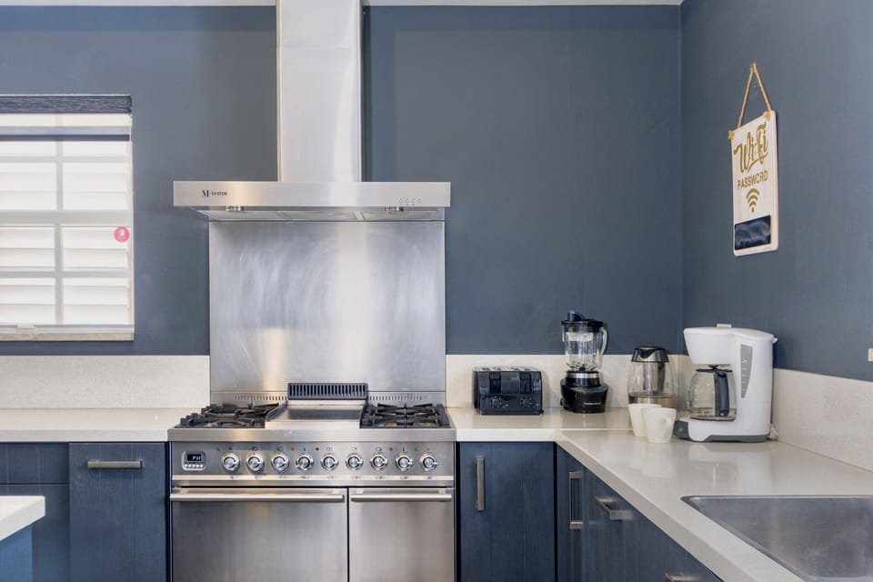 Create culinary masterpieces in our spacious, modern kitchen, equipped with all the essentials.